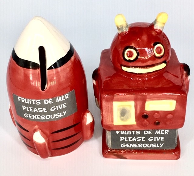 Fruits de Mer money boxes